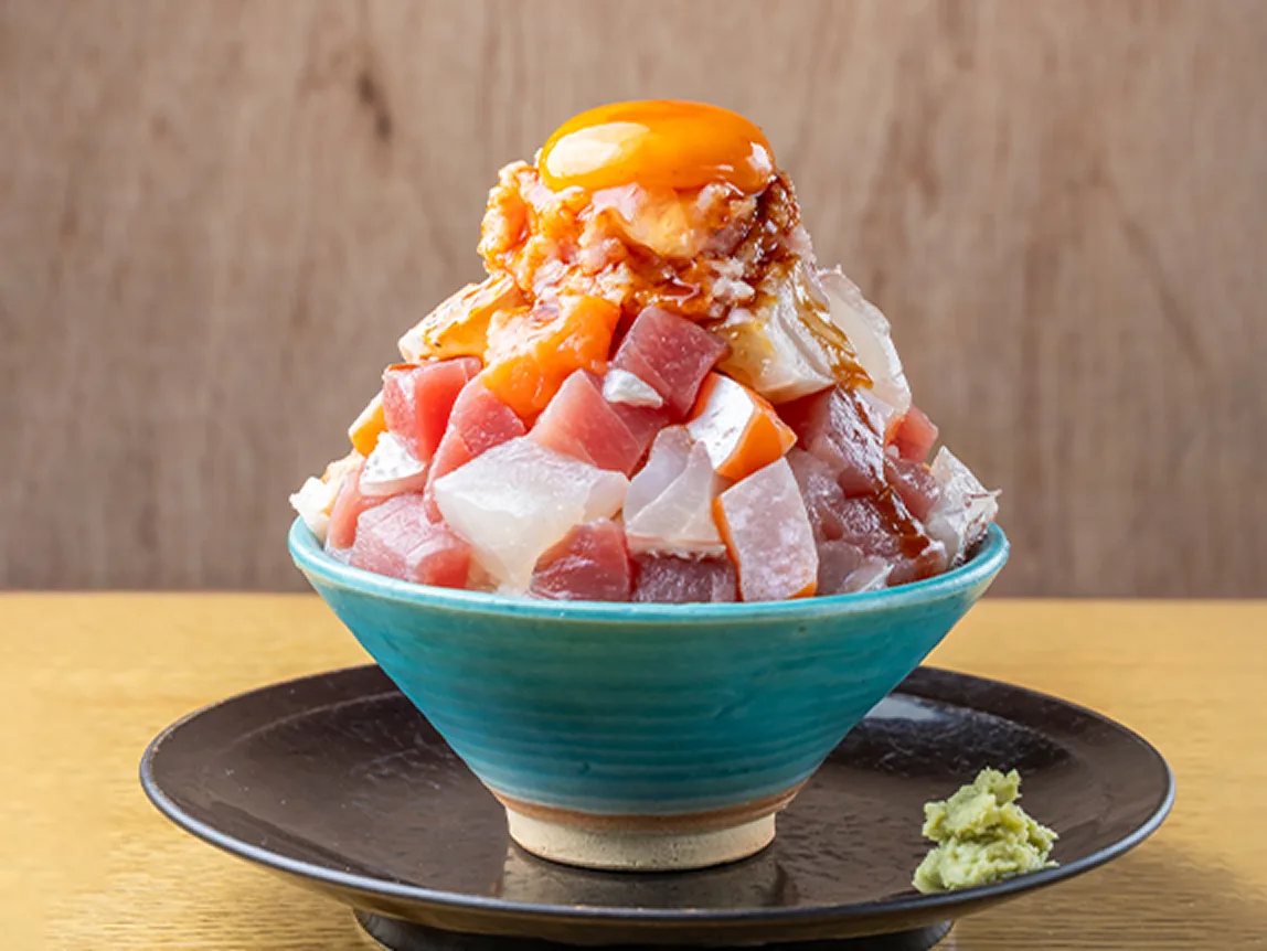 炙りてっぺん丼