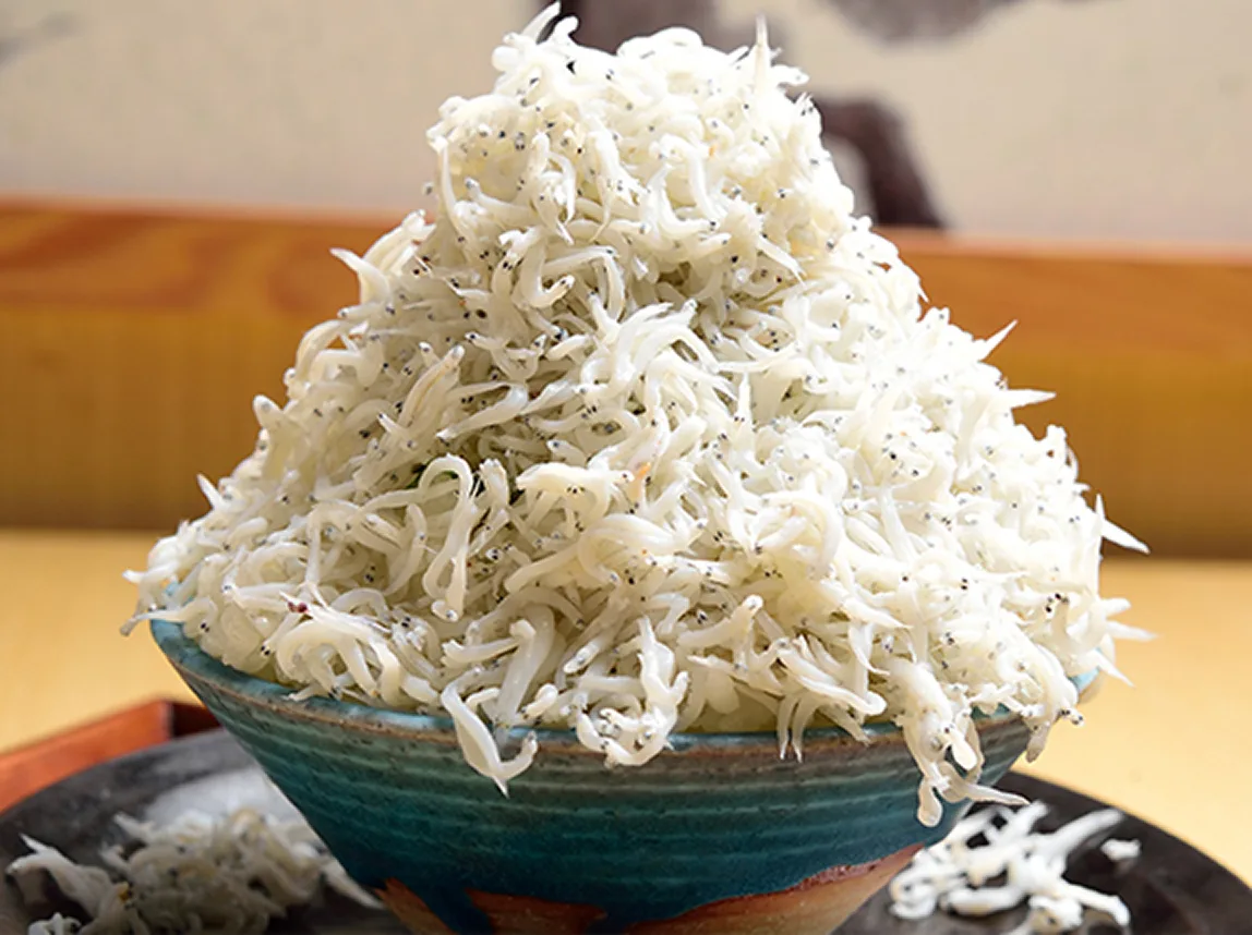 釜揚げシラスどっさり丼ぶり